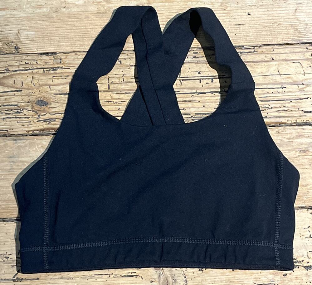 Lorna Jane Womens Size M Black Sports Bra